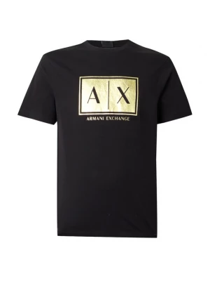 Obrázek produktu ARMANI EXCHANGE Tričko zlatá / černá