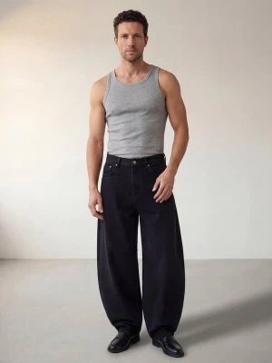 Obrázek produktu ARMIE Džíny 'The Jonas Barrel Leg Jeans' černá džínovina