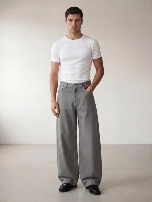 Obrázek produktu ARMIE Džíny 'The Victor Wide Leg Jeans' šedá