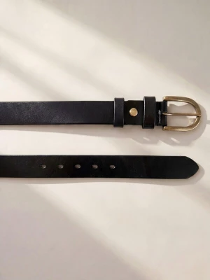 Obrázek produktu ARMIE Opasek 'The Cooper Leather Belt' černá