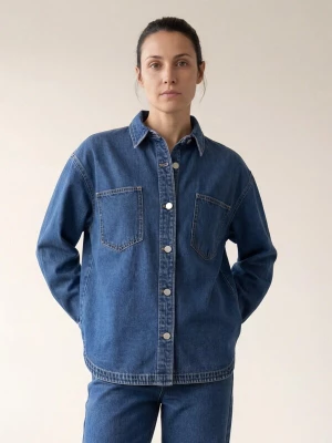 Obrázek produktu ARMIE Přechodná bunda 'The Brianna Denim Overshirt' modrá džínovina
