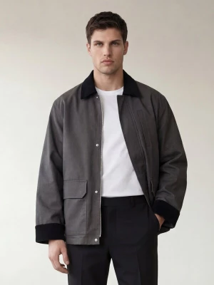 Obrázek produktu ARMIE Přechodná bunda 'The Frederik Jacket' tmavě šedá