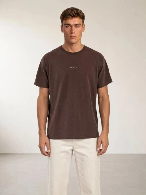 Obrázek produktu ARMIE Tričko 'The Alex Logo T-shirt - Brown' hnědá