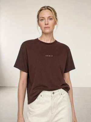 Obrázek produktu ARMIE Tričko 'The Alexi Logo T-shirt - Brown' hnědá