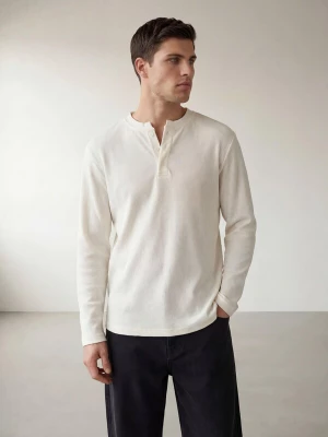Obrázek produktu ARMIE Tričko 'The Hans Henley Structure Jersey' bílá