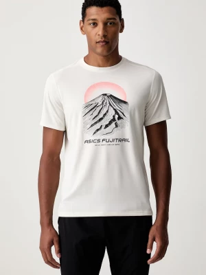 Obrázek produktu Asics tréninkové tričko pánské FUJITRAIL LOGO SS TOP béžová