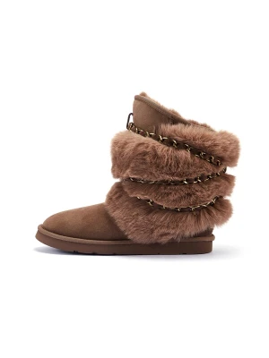 Obrázek produktu Australia Luxe Collective Nízké kozačky 'ATILLA' hnědá