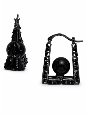 Obrázek produktu AVANT-GARDE PARIS Náušnice 'Imperielle' černá