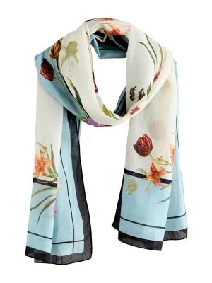 Obrázek produktu B by Ted Baker Šála marine modrá / světlemodrá / jasně červená / bílá