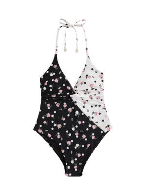 Obrázek produktu B by Ted Baker Stahovací plavky tmavě zelená / růžová / černá / bílá