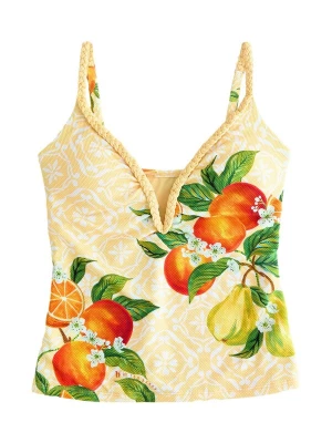 Obrázek produktu B by Ted Baker Tankiny top pastelově žlutá / zelená / oranžová / bílá