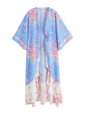 Obrázek produktu B by Ted Baker Tenký kabát královská modrá / pastelově zelená / růžová / pastelově růžová