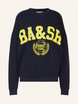 Obrázek produktu Ba&Sh Oversized Mikina Benjamin tmavě modrá / žlutá