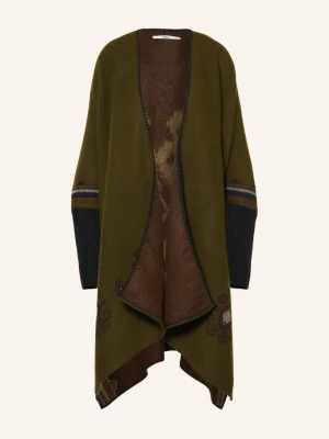 Obrázek produktu Ba&Sh Plášť Pongo khaki / hnědá / černá