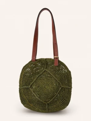 Obrázek produktu Ba&Sh Taška Přes Rameno Palma khaki / zlatá / hnědá