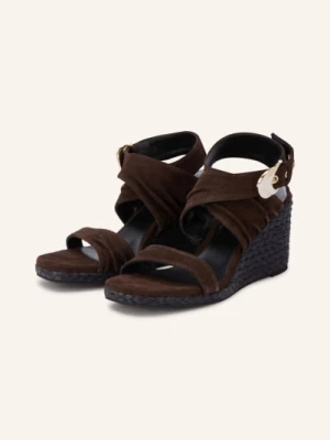 Obrázek produktu Ba&Sh Wedges Cecile tmavě hnědá / zlatá