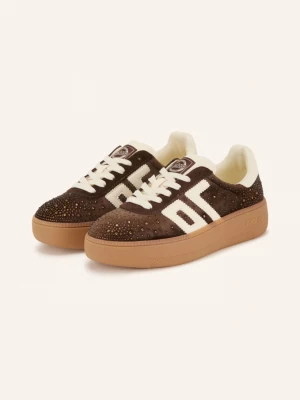 Obrázek produktu Back 70 Sneakersy S Ozdobnými Kamínky tmavě hnědá / bílá
