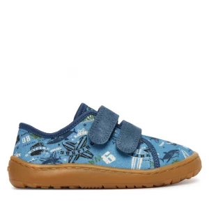 Obrázek produktu Bačkory Froddo Barefoot Canvas G1700440-6 S Modrá