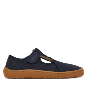 Obrázek produktu Bačkory Froddo Barefoot Canvas T-Bar G1700439 D Tmavomodrá