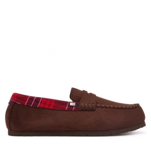 Obrázek produktu Bačkory Tommy Hilfiger Hilfiger Check Driver House Shoe FM0FM06013 Tmavě hnědá