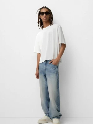 Obrázek produktu Baggy džíny Bershka modrý denim