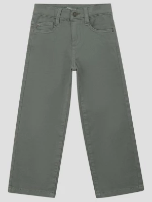 Obrázek produktu Baggy / Relaxed Fit / Mid Rise / Wide Leg kalhoty s.Oliver olivová