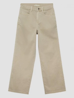 Obrázek produktu Baggy / Relaxed Fit / Mid Rise / Wide Leg s.Oliver béžová