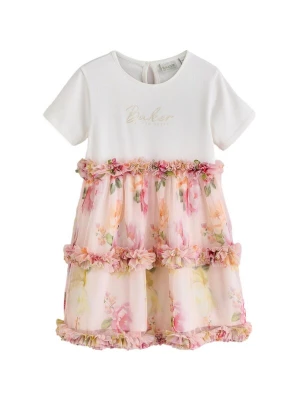 Obrázek produktu Baker by Ted Baker Šaty žlutá / pink / růžová / bílá