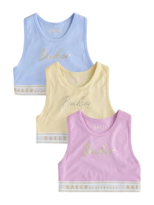 Obrázek produktu Baker by Ted Baker Top světlemodrá / pastelově žlutá / zlatá / pitaya