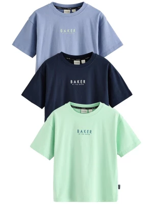 Obrázek produktu Baker by Ted Baker Tričko námořnická modř / chladná modrá / mátová / bílá