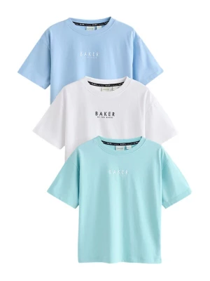 Obrázek produktu Baker by Ted Baker Tričko světlemodrá / mátová / černá / bílá