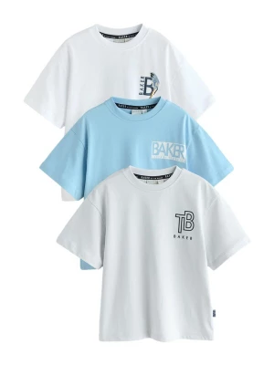 Obrázek produktu Baker by Ted Baker Tričko světlemodrá / šedá / černá / bílá