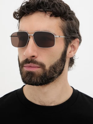 Obrázek produktu Balenciaga sluneční brýle pánské stříbrná