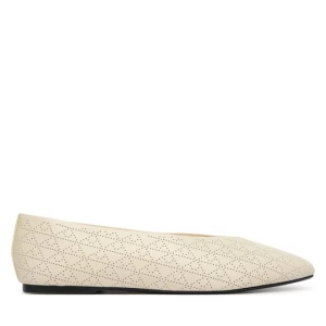 Obrázek produktu Baleríny Calvin Klein Square Ballerina Aop Lth HW0HW02936 Béžová