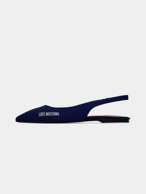 Obrázek produktu Baleríny s otevřenou patou LOVE MOSCHINO modrá