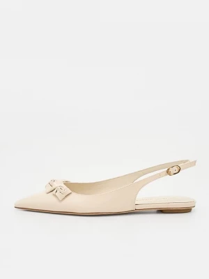 Obrázek produktu Baleríny s otevřenou patou Stuart Weitzman béžová
