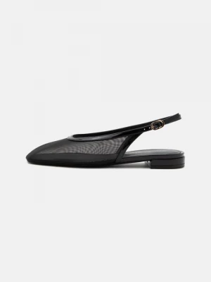 Obrázek produktu Baleríny s otevřenou patou Stuart Weitzman černá