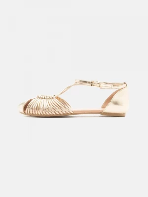 Obrázek produktu Baleríny s páskem Anna Field By Zalando zlatá barva