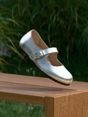 Obrázek produktu Baleríny s páskem Birkenstock stříbrná