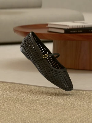 Obrázek produktu Baleríny s páskem Clarks černá