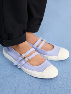 Obrázek produktu Baleríny s páskem Converse lila