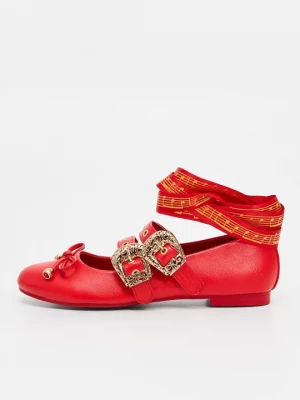 Obrázek produktu Baleríny s páskem Koi Footwear červená