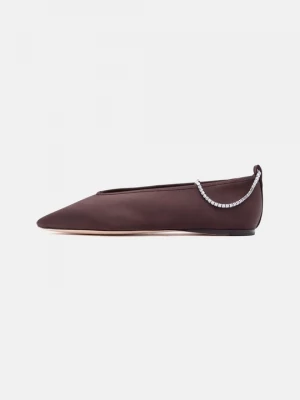 Obrázek produktu Baleríny s páskem Loeffler Randall tmavě hnědá