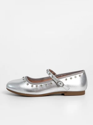 Obrázek produktu Baleríny s páskem Steve Madden stříbrná barva