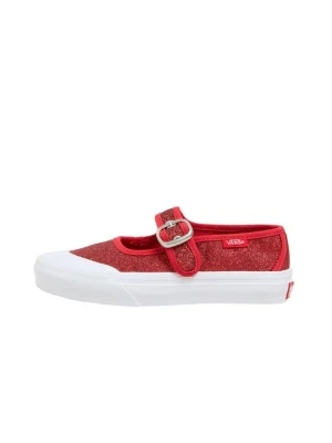 Obrázek produktu Baleríny s páskem Vans tmavě červená