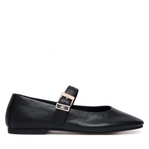 Obrázek produktu Baleríny Tommy Hilfiger Buckle Leather Ballerina FW0FW09684 Černá