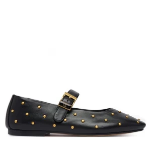 Obrázek produktu Baleríny Tommy Hilfiger Th Buckle Leather Stud Ballerina FW0FW09541 Černá