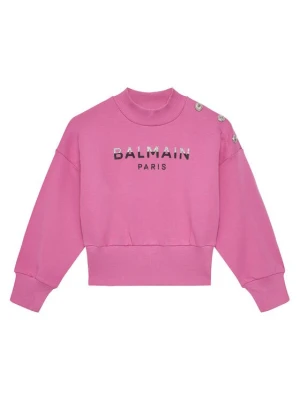 Obrázek produktu Balmain Mikina BV4A90-Z0081 Růžová Regular Fit
