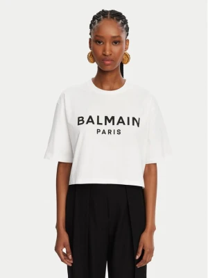 Obrázek produktu Balmain T-Shirt BF1EE020BB02 Bílá Relaxed Fit