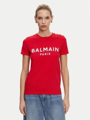 Obrázek produktu Balmain T-Shirt BF1EF005BB02 Červená Regular Fit